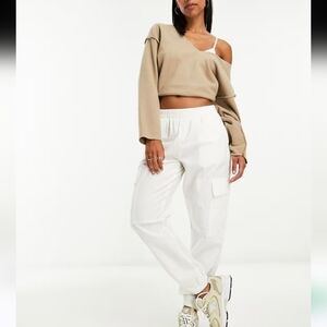Asos Pull On Cargo Pants   Size 14
